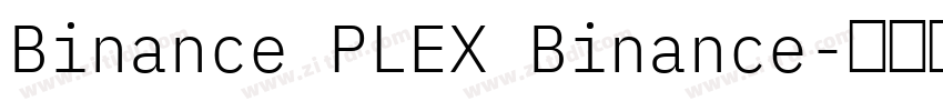 Binance PLEX Binance字体转换